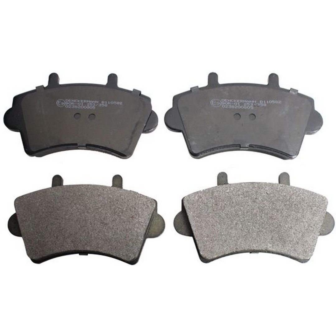 DENCKERMANN Klocki hamulcowe - komplet B110582