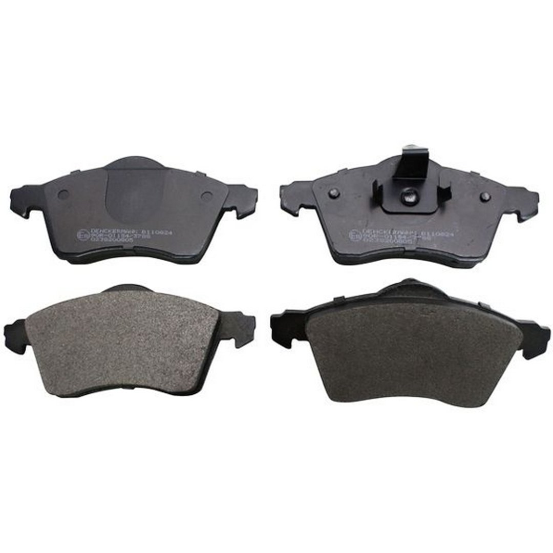 DENCKERMANN Zestaw klocków hamulcowych, hamulce tarczowe B110824