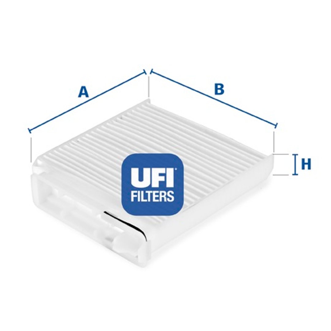 UFI FILTERS Filtr, wentylacja przestrzeni pasażerskiej FILTERS 53.104.00