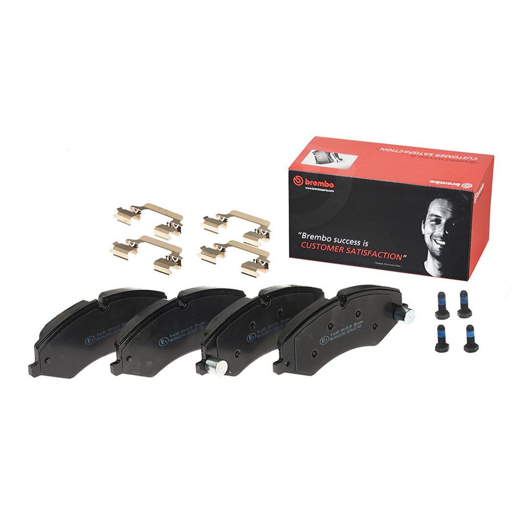 BREMBO Zestaw klocków hamulcowych, hamulce tarczowe P 44 022