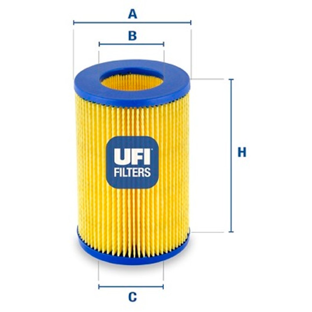 Filtr powietrza UFI Filtry 27.386.00