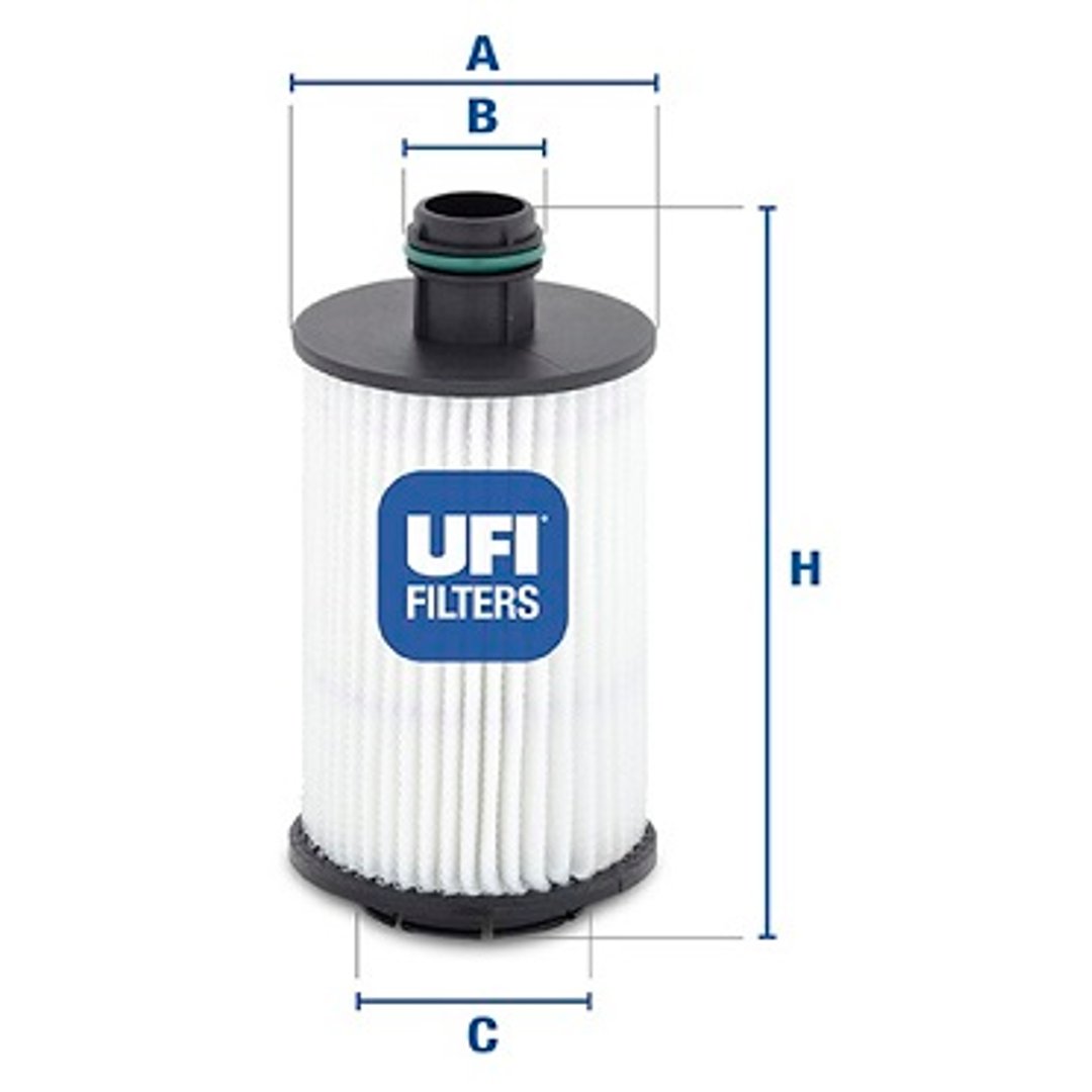 UFI Filtr oleju UFI 25.088.00 25.088.00