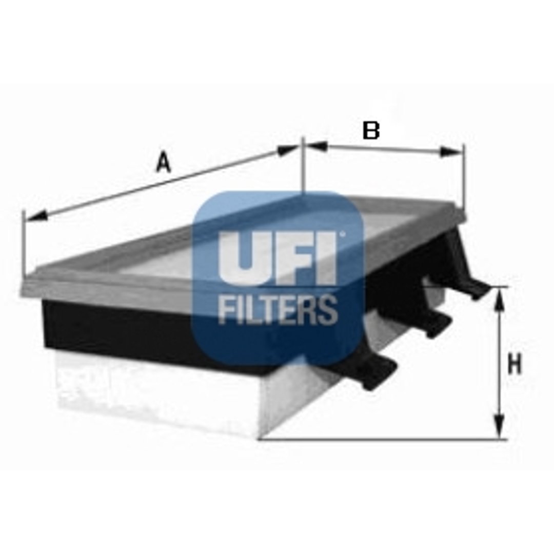 Filtr powietrza UFI Filtry 30.108.00