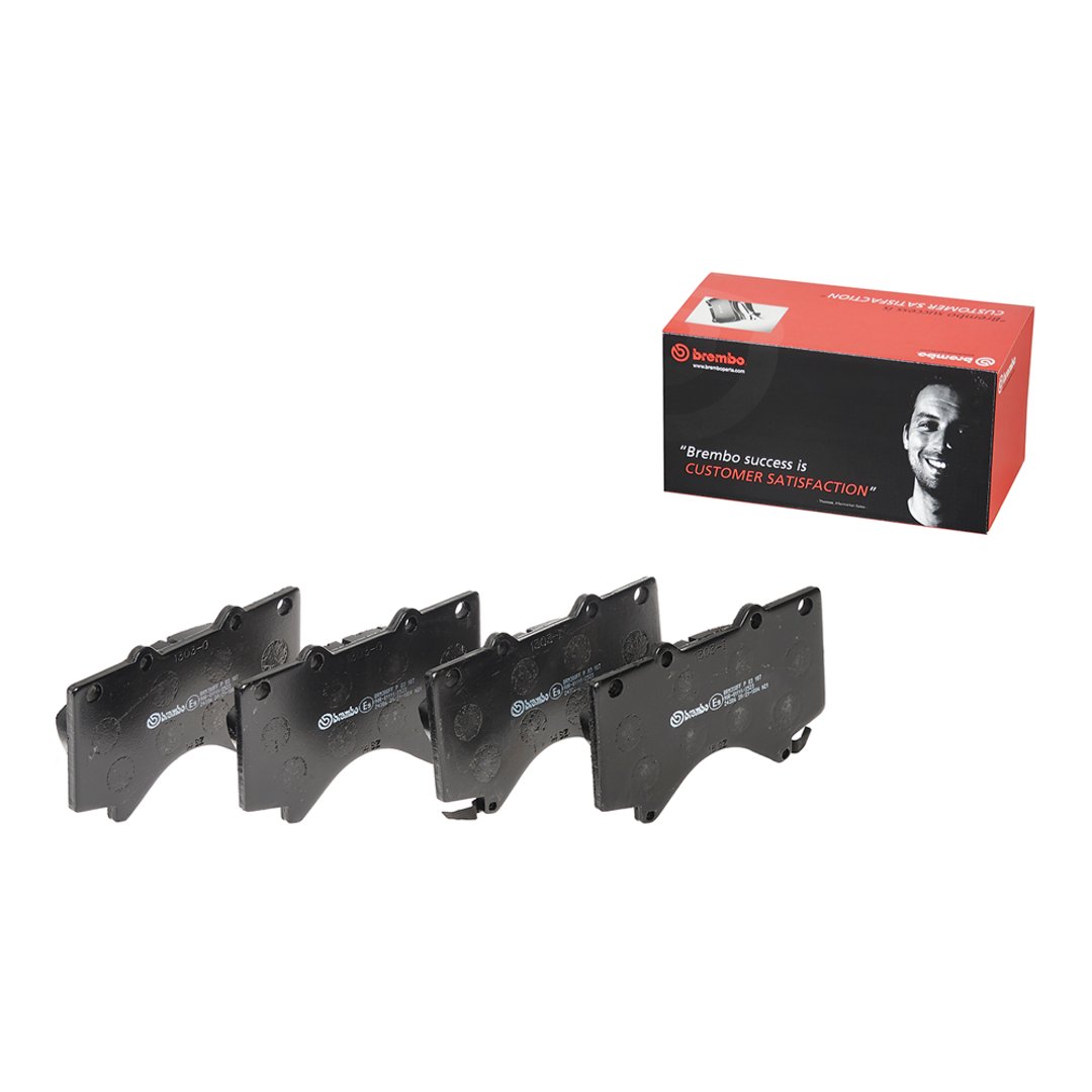 BREMBO Zestaw klocków hamulcowych, hamulce tarczowe P 83 107