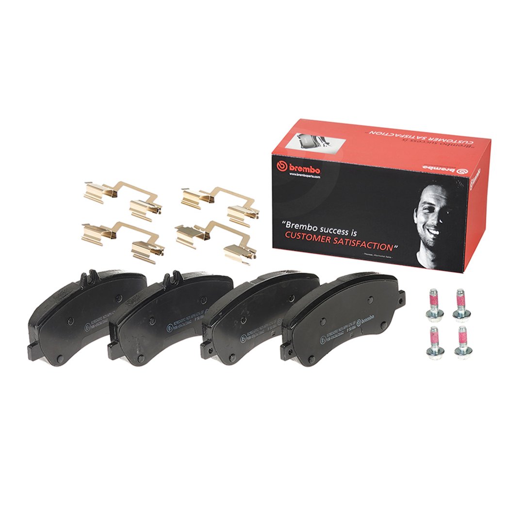 BREMBO Zestaw klocków hamulcowych, hamulce tarczowe P 50 086
