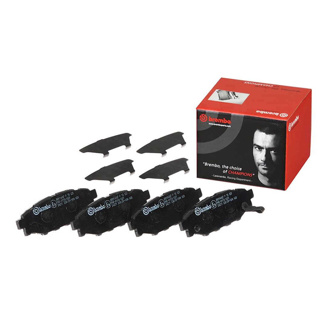 BREMBO Zestaw klocków hamulcowych, hamulce tarczowe P 78 020