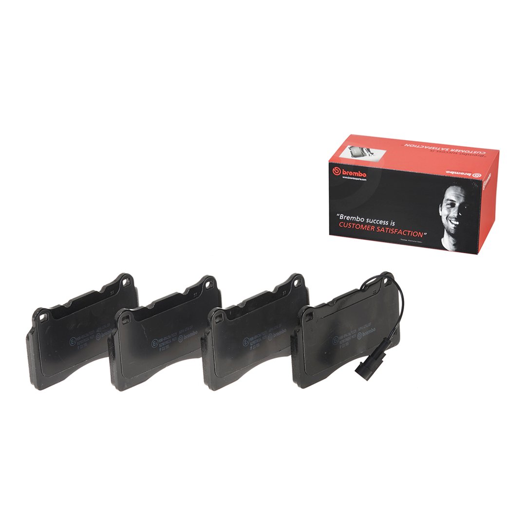 BREMBO Zestaw klocków hamulcowych, hamulce tarczowe P 23 115