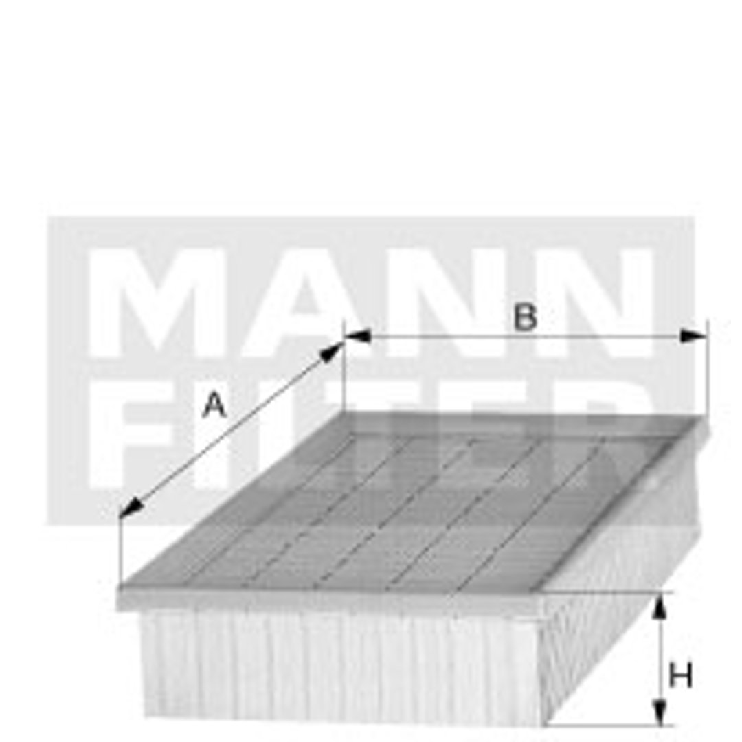 MANN Hummel c28603 filtr powietrza C 2860/3