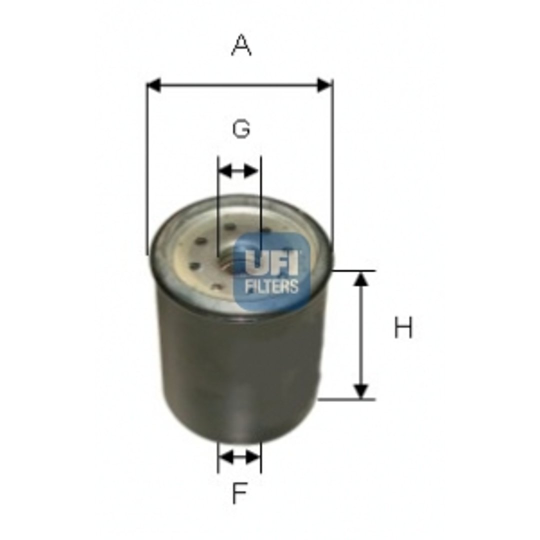 UFI ufi 24.331.00 filtr paliwa 24.331.00