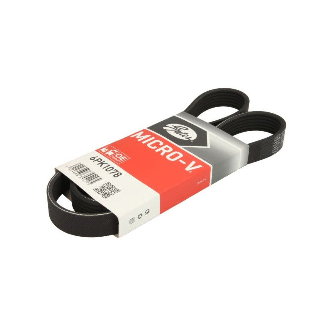 GATES Pasek klinowy wielorowkowy 6PK1078