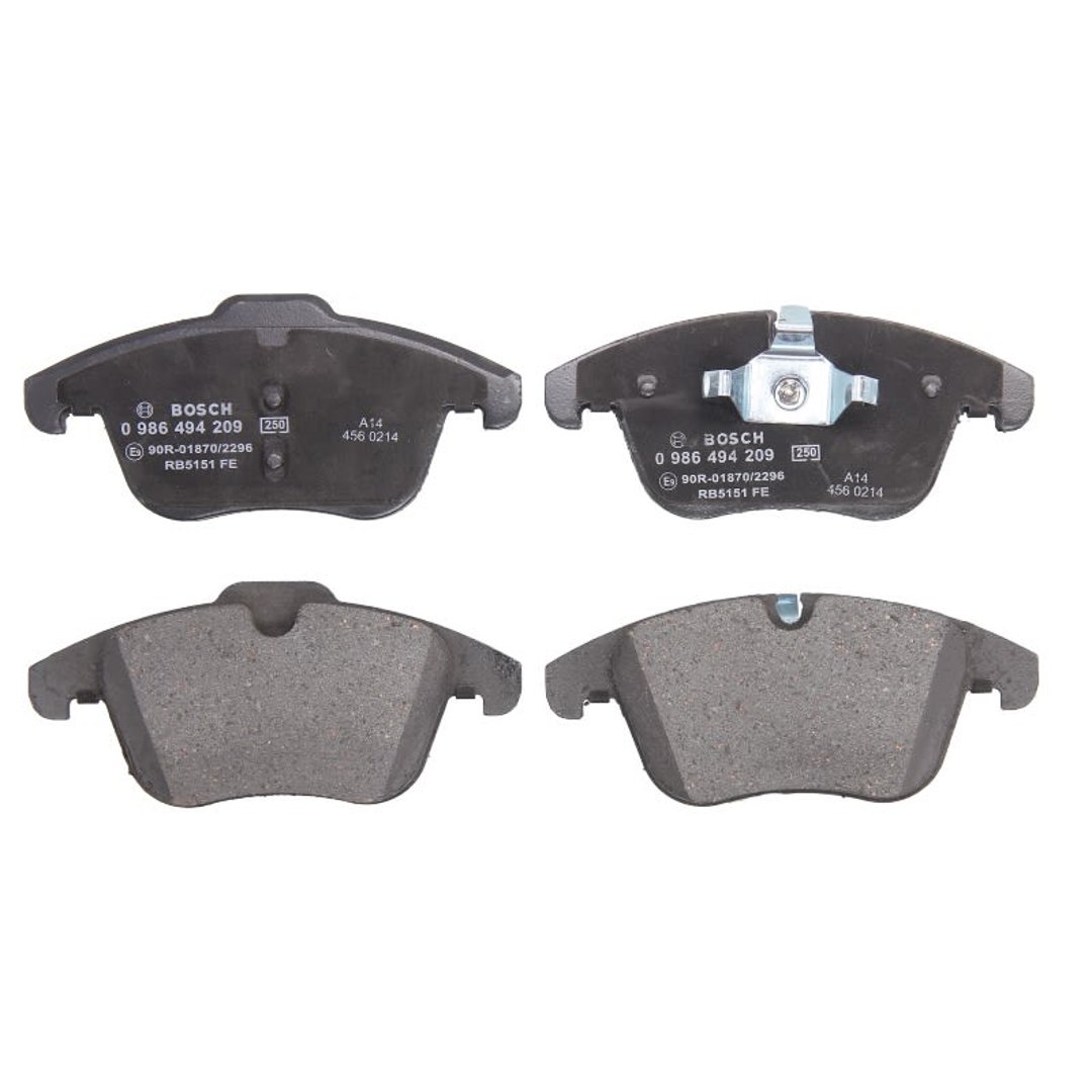 Bosch Zestaw klocków hamulcowych, hamulce tarczowe 0 986 494 209