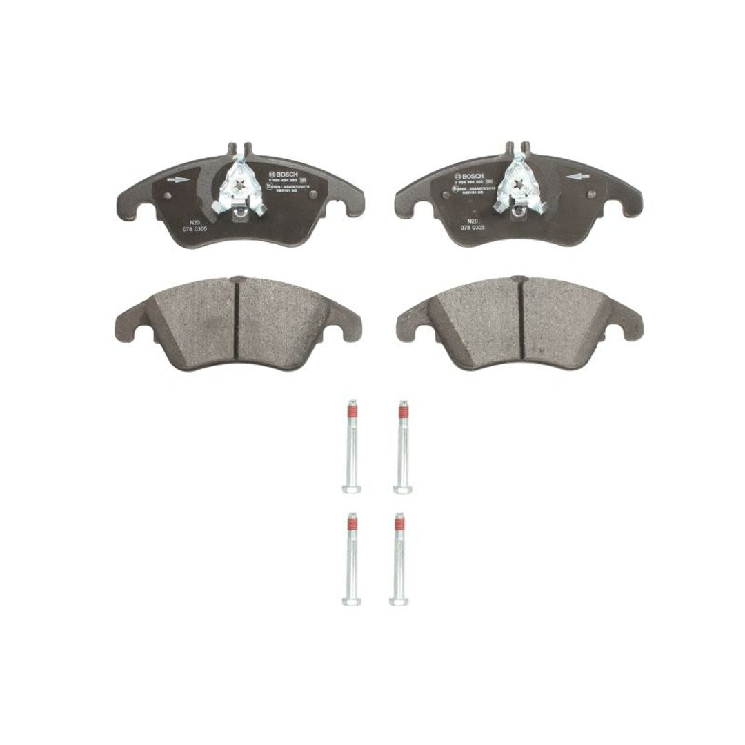 Bosch Zestaw klocków hamulcowych, hamulce tarczowe 0 986 494 263