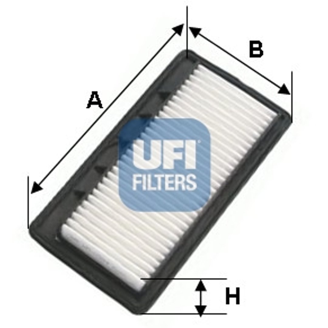 Filtr powietrza UFI Filtry 30.126.00