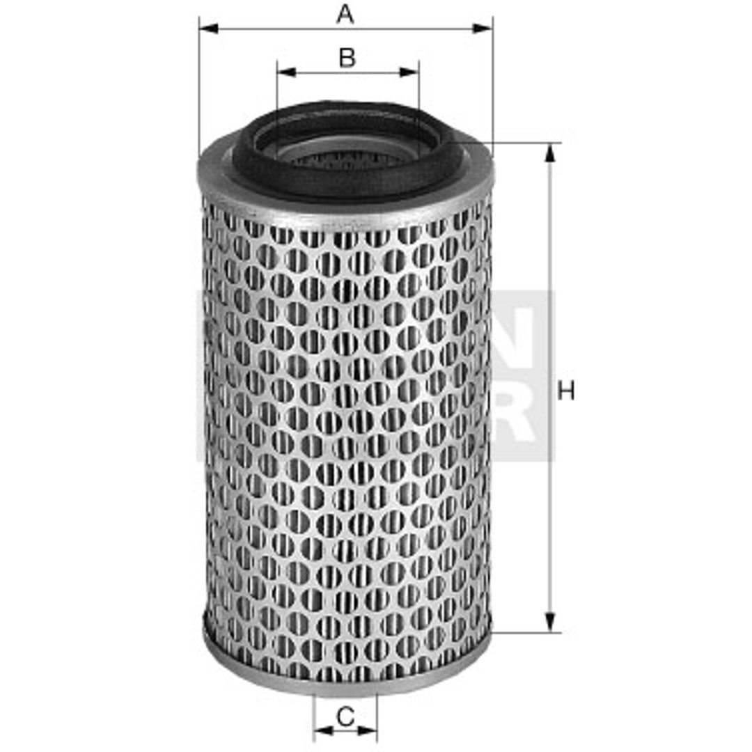 MANN FILTR POWIETRZA C 36 1142