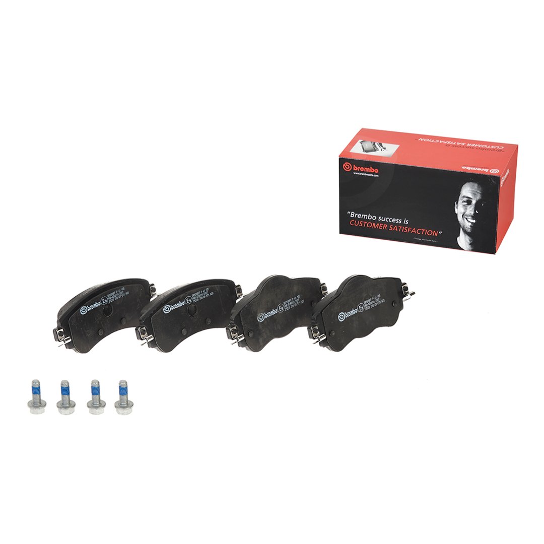 BREMBO Zestaw klocków hamulcowych, hamulce tarczowe P 61 105