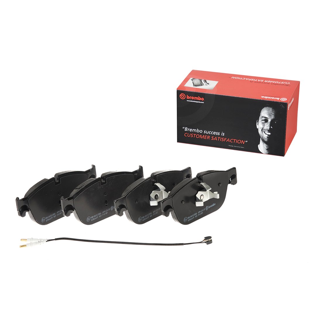 BREMBO Zestaw klocków hamulcowych, hamulce tarczowe P 61 107