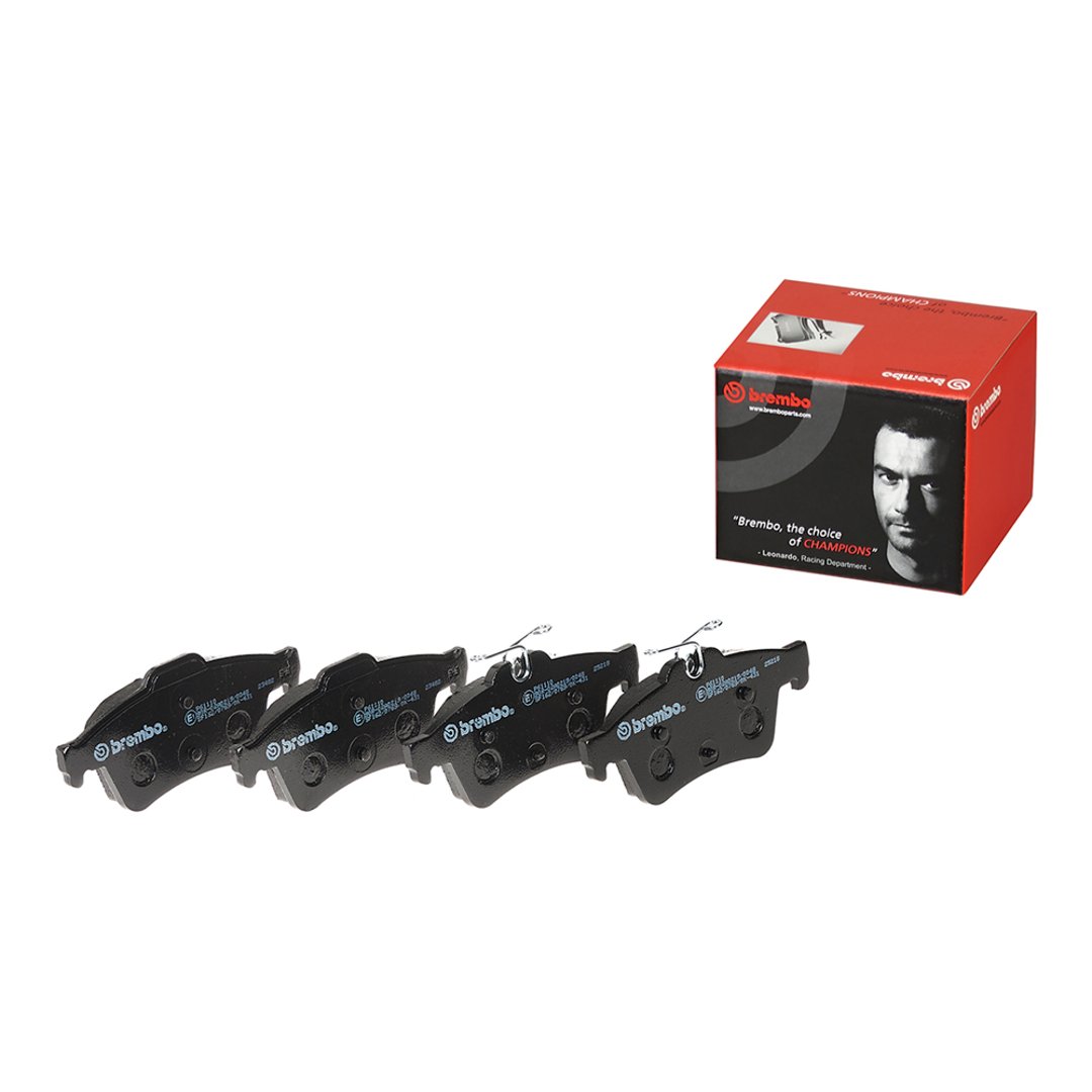 BREMBO Zestaw klocków hamulcowych, hamulce tarczowe P 61 110
