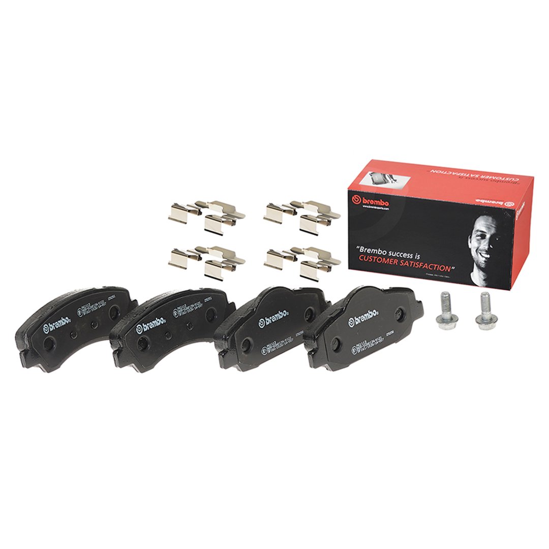 BREMBO Zestaw klocków hamulcowych, hamulce tarczowe P 61 113