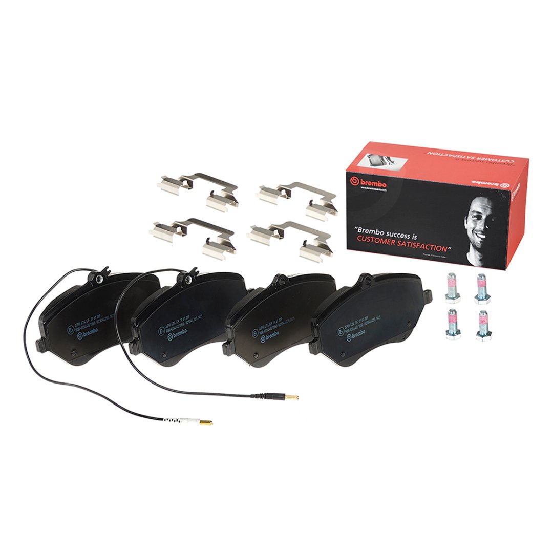 BREMBO Zestaw klocków hamulcowych, hamulce tarczowe P 61 119