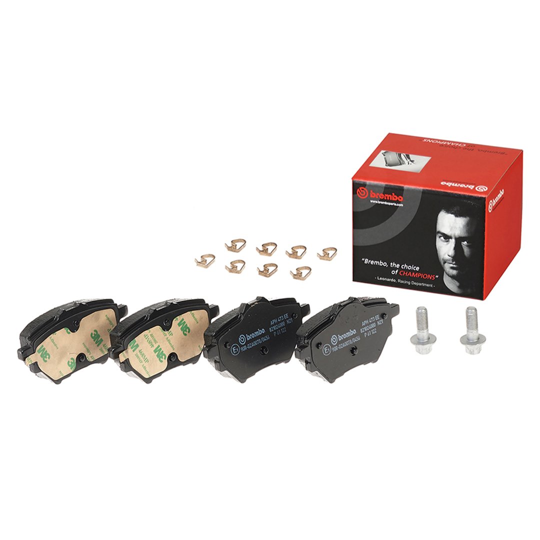 BREMBO Zestaw klocków hamulcowych, hamulce tarczowe P 61 122