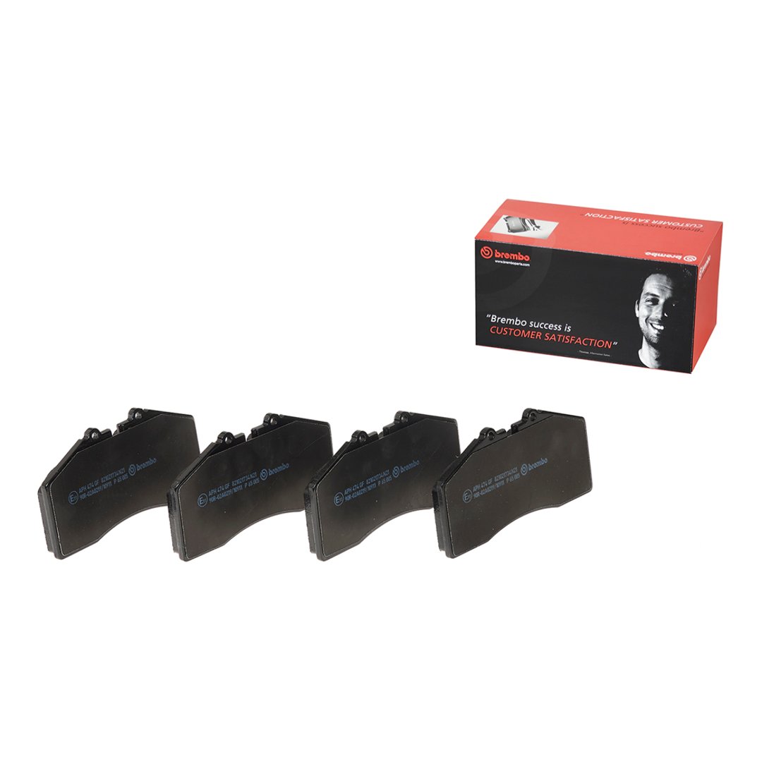 BREMBO Zestaw klocków hamulcowych, hamulce tarczowe P 65 005