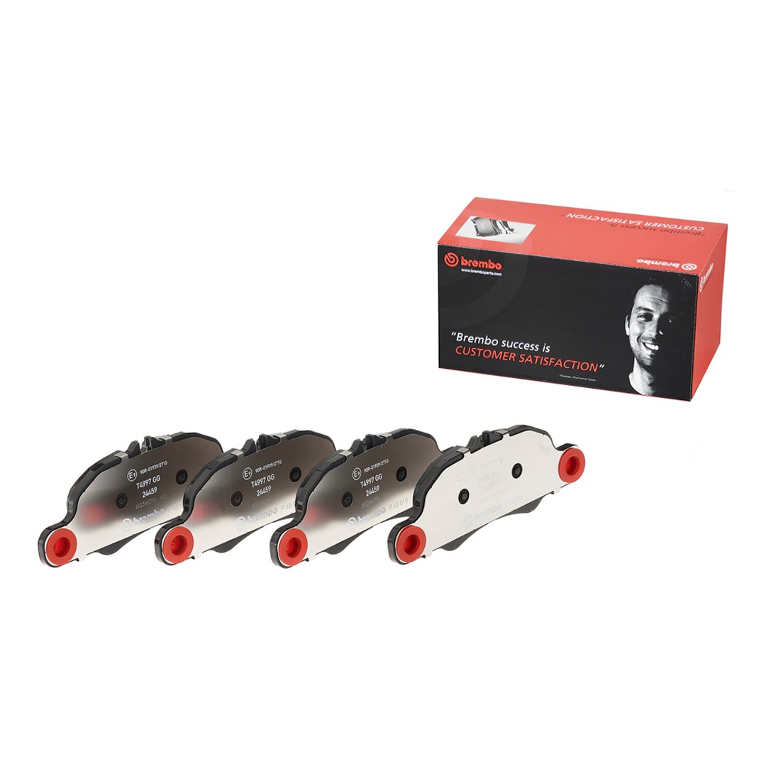 BREMBO Zestaw klocków hamulcowych, hamulce tarczowe P 65 018