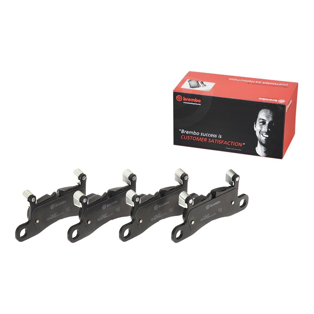 BREMBO Zestaw klocków hamulcowych, hamulce tarczowe P 65 030