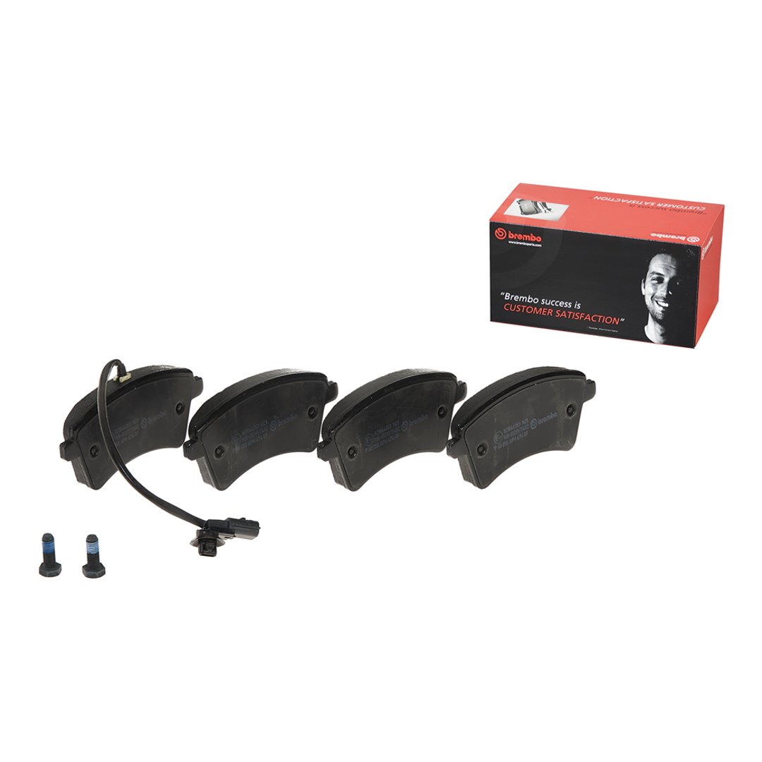 BREMBO Zestaw klocków hamulcowych, hamulce tarczowe P 68 058