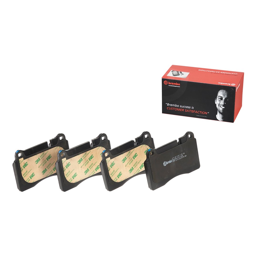 BREMBO Zestaw klocków hamulcowych, hamulce tarczowe P 85 116
