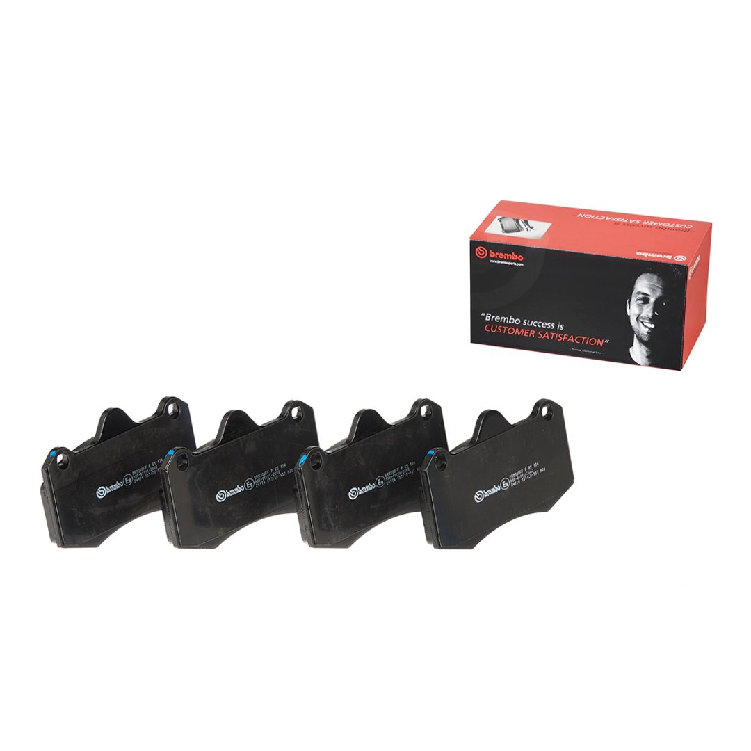 BREMBO Zestaw klocków hamulcowych, hamulce tarczowe P 85 134