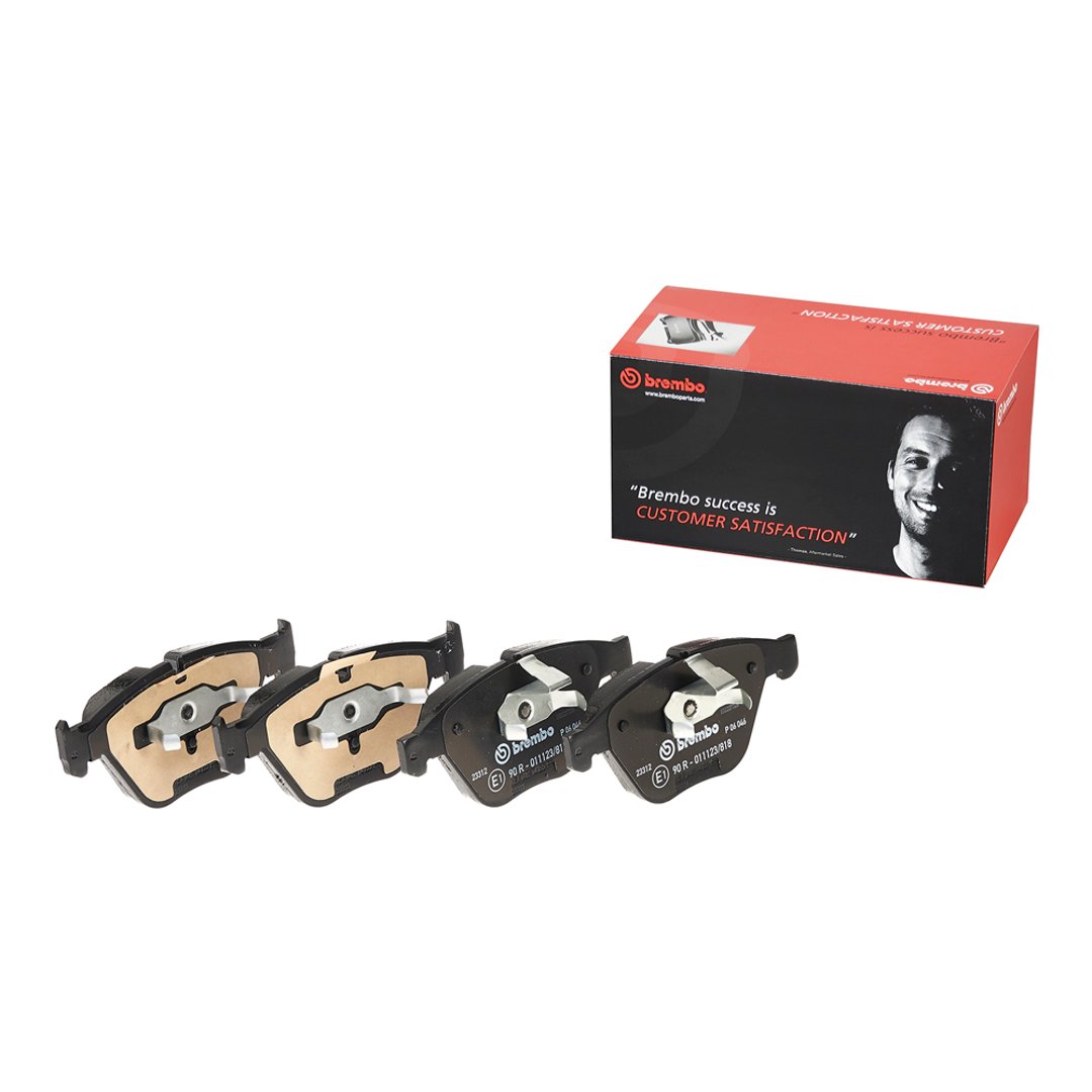 BREMBO Zestaw klocków hamulcowych, hamulce tarczowe P 06 046