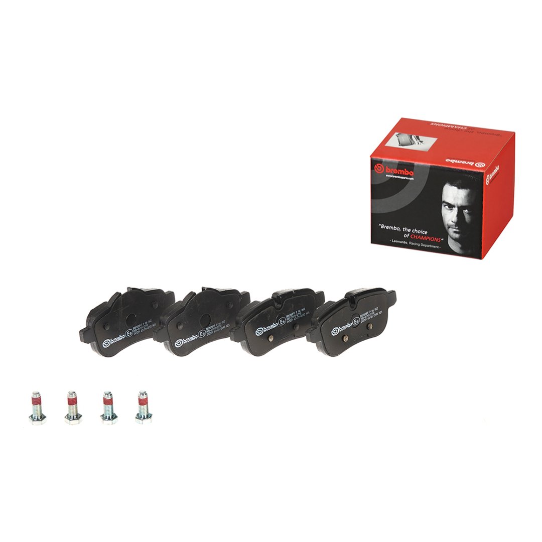 BREMBO Zestaw klocków hamulcowych, hamulce tarczowe P 06 062