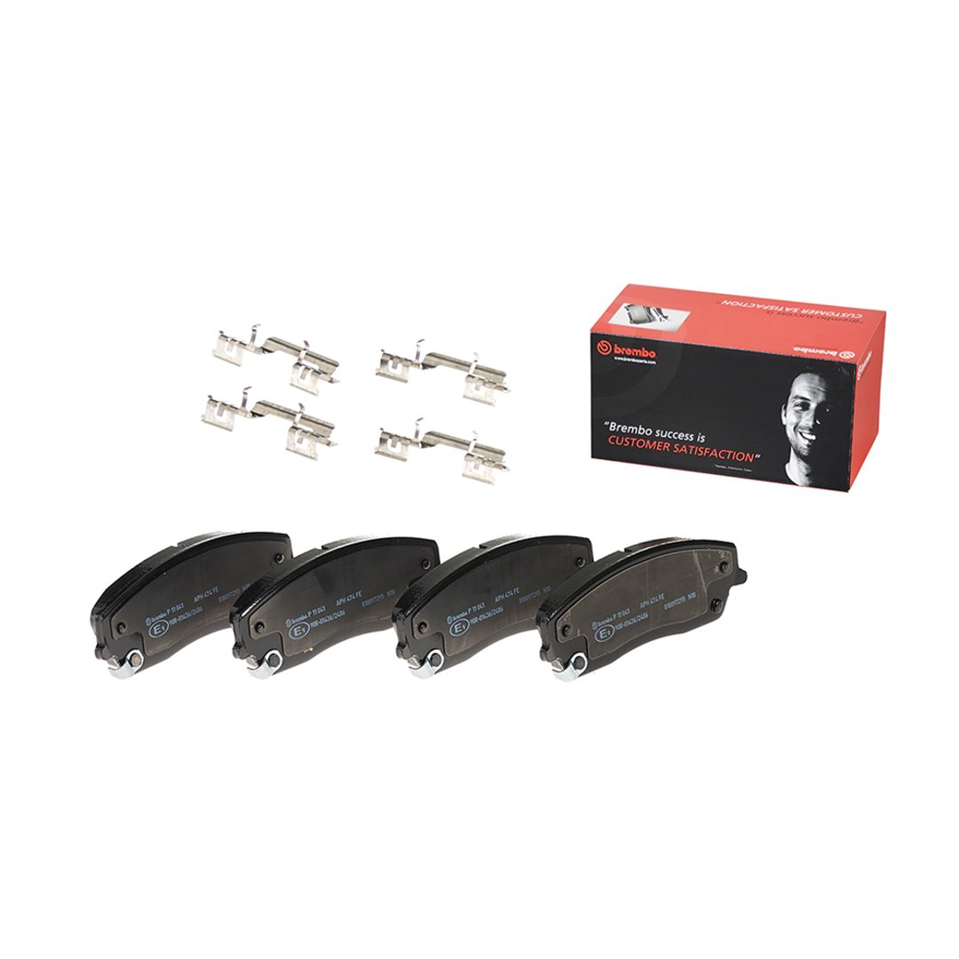 Klocki hamulcowe - komplet BREMBO P 11 041