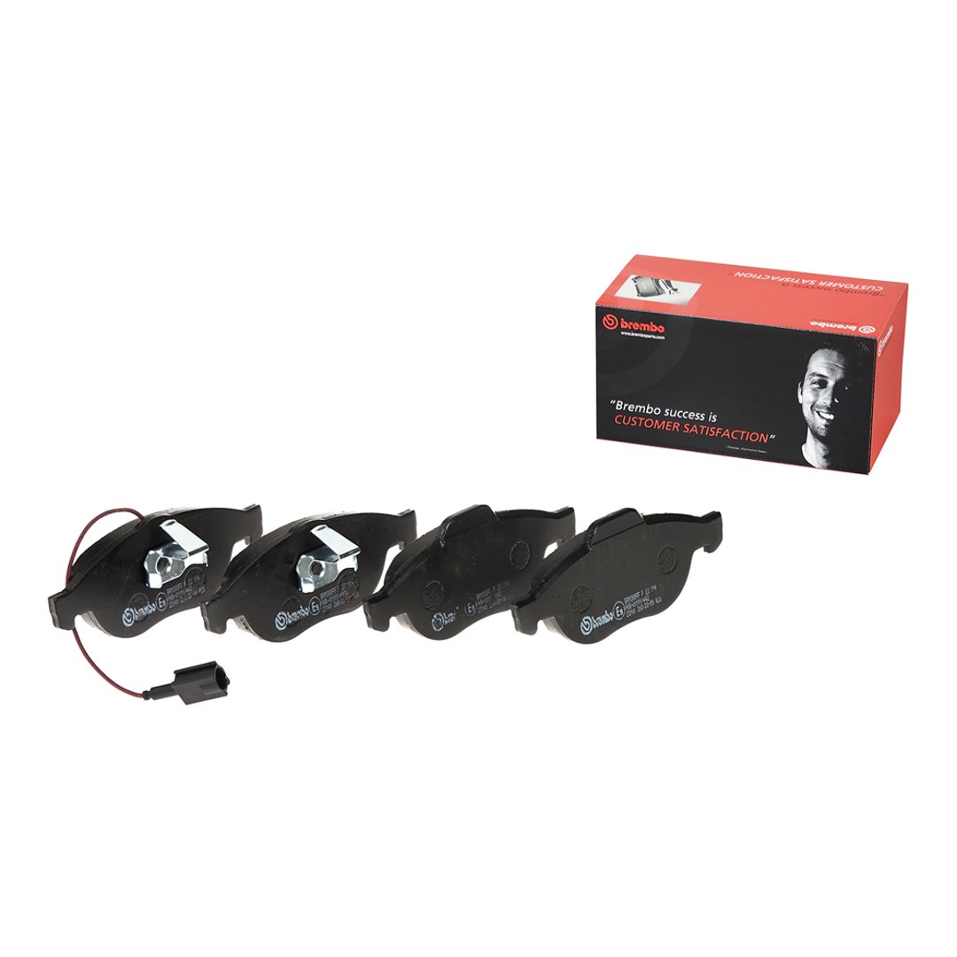 BREMBO Zestaw klocków hamulcowych, hamulce tarczowe P 23 114