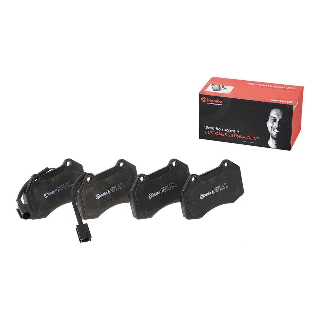 BREMBO Zestaw klocków hamulcowych, hamulce tarczowe P 23 139