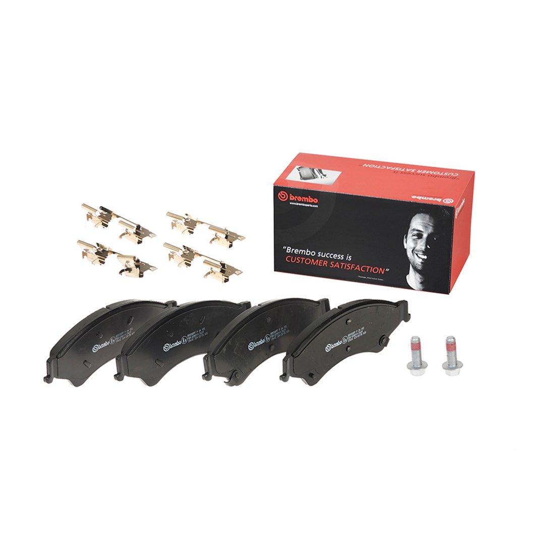 Brembo p24153 okładziny hamulcowe przednie, liczba 4 P24153