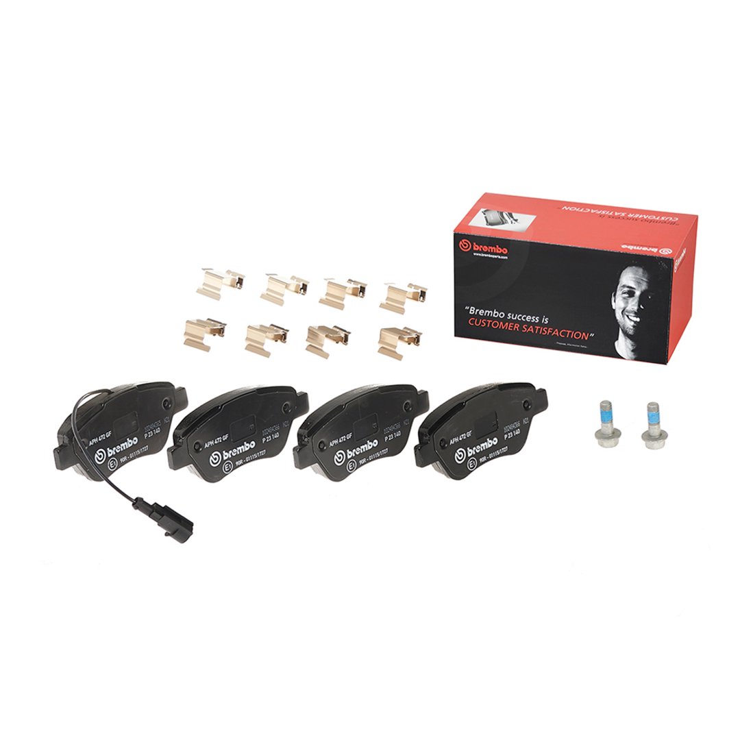 BREMBO Zestaw klocków hamulcowych, hamulce tarczowe P 23 140
