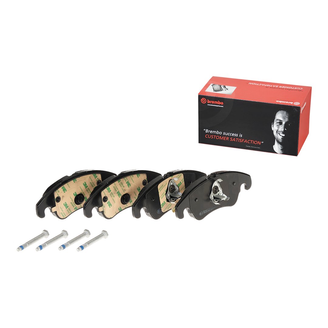 BREMBO Zestaw klocków hamulcowych, hamulce tarczowe P 24 161