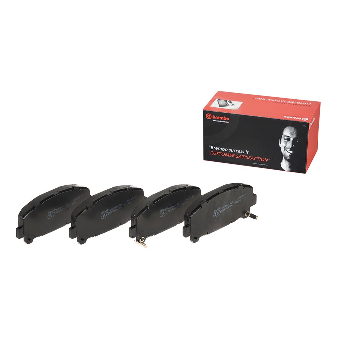 BREMBO Zestaw klocków hamulcowych, hamulce tarczowe P 28 043