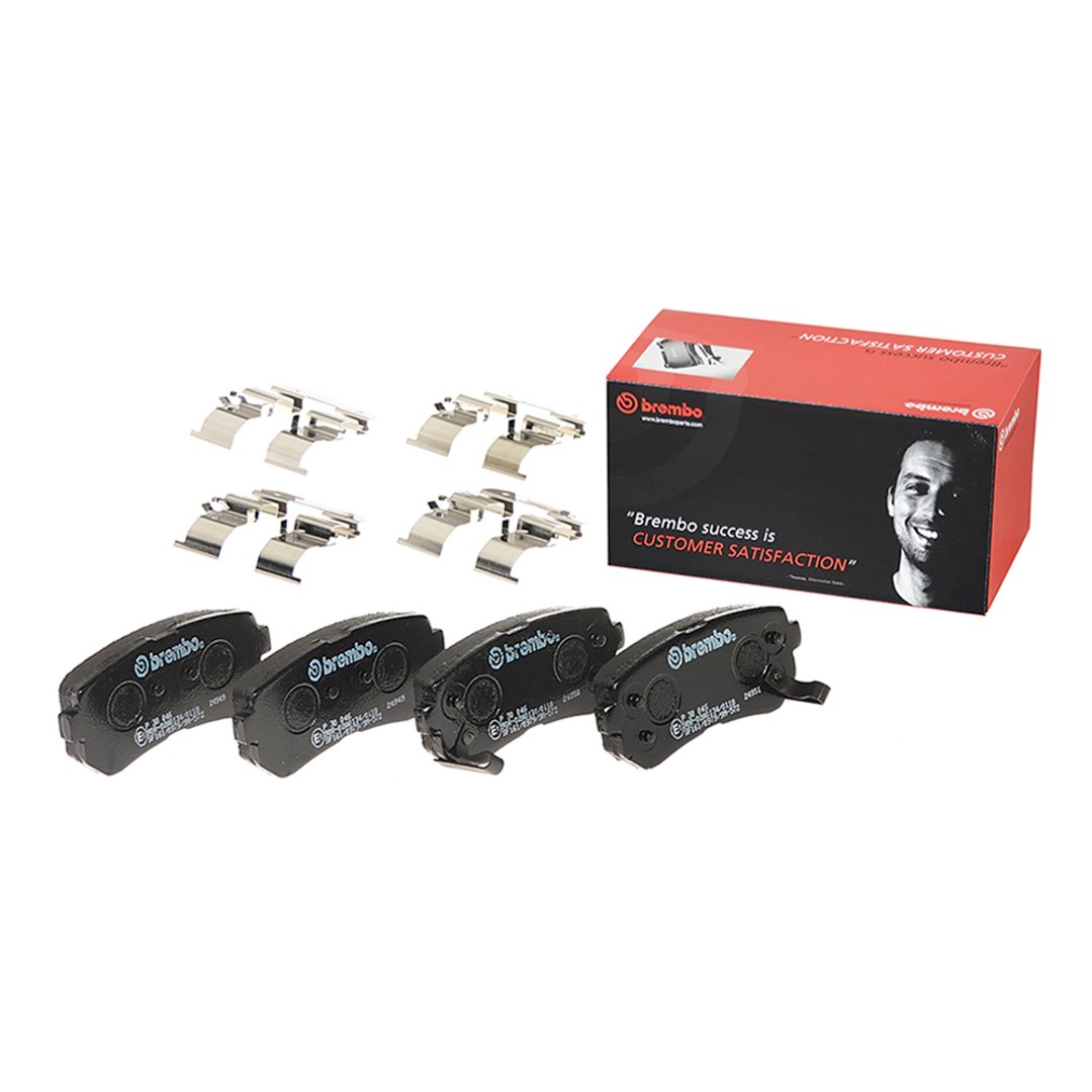 BREMBO Zestaw klocków hamulcowych, hamulce tarczowe P 30 046