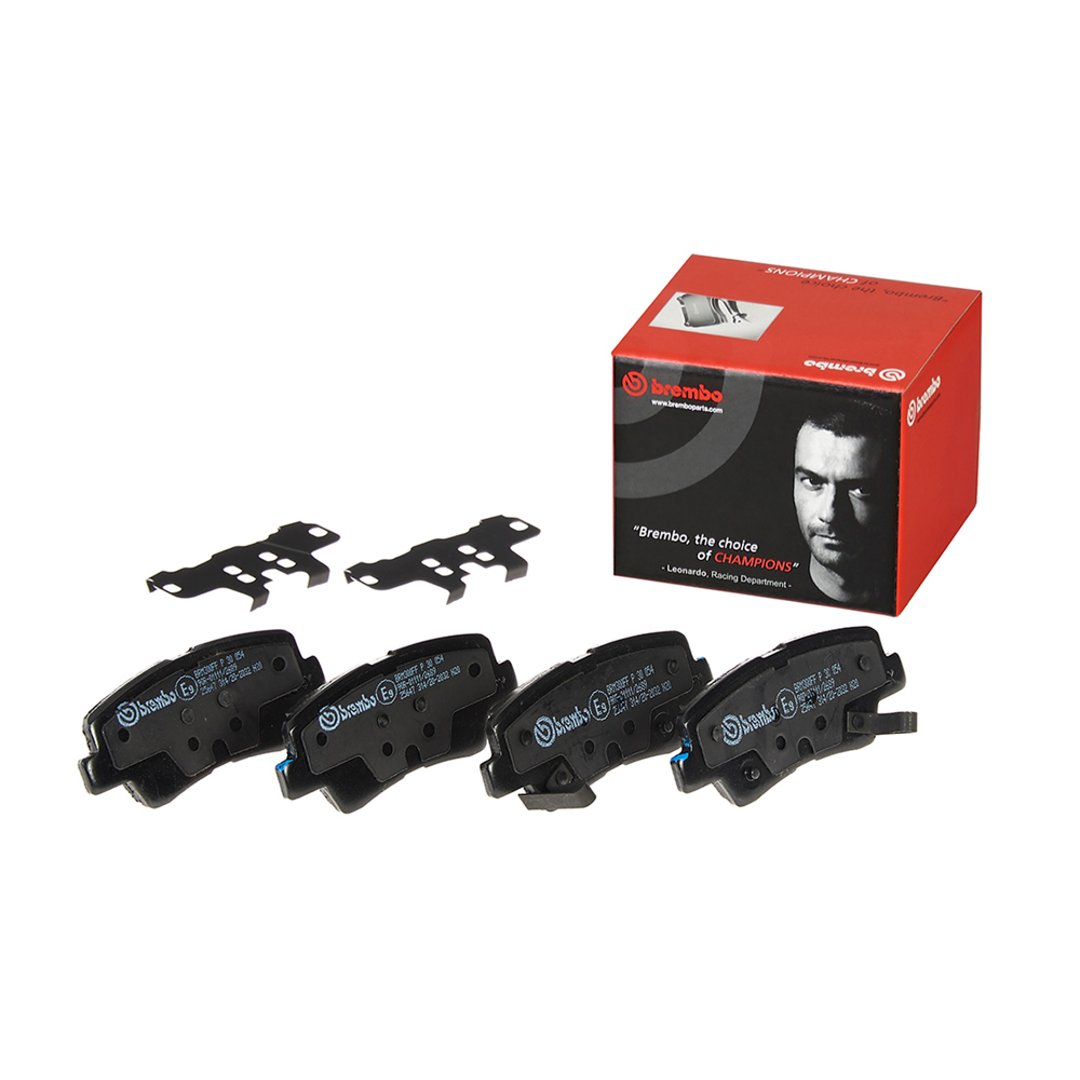 BREMBO Zestaw klocków hamulcowych, hamulce tarczowe P 30 054