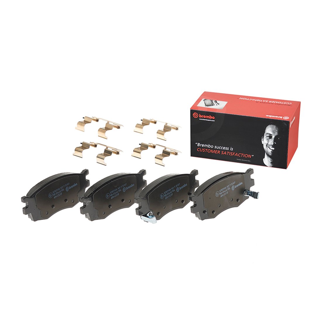 BREMBO Zestaw klocków hamulcowych, hamulce tarczowe P 30 069