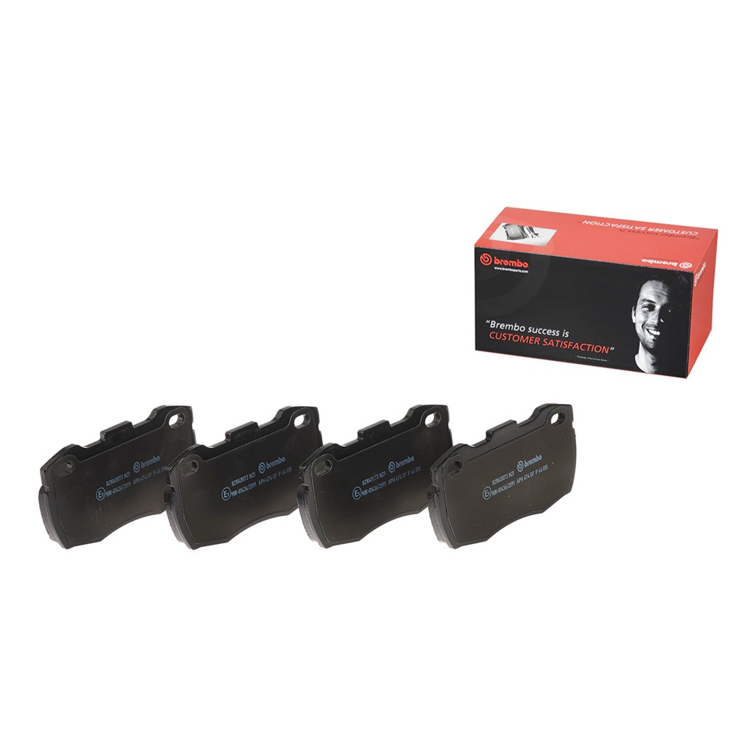 BREMBO Zestaw klocków hamulcowych, hamulce tarczowe P 44 015