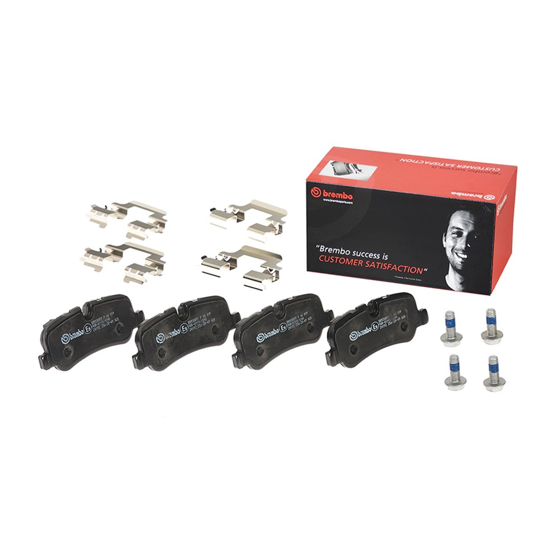 BREMBO Zestaw klocków hamulcowych, hamulce tarczowe P 44 019