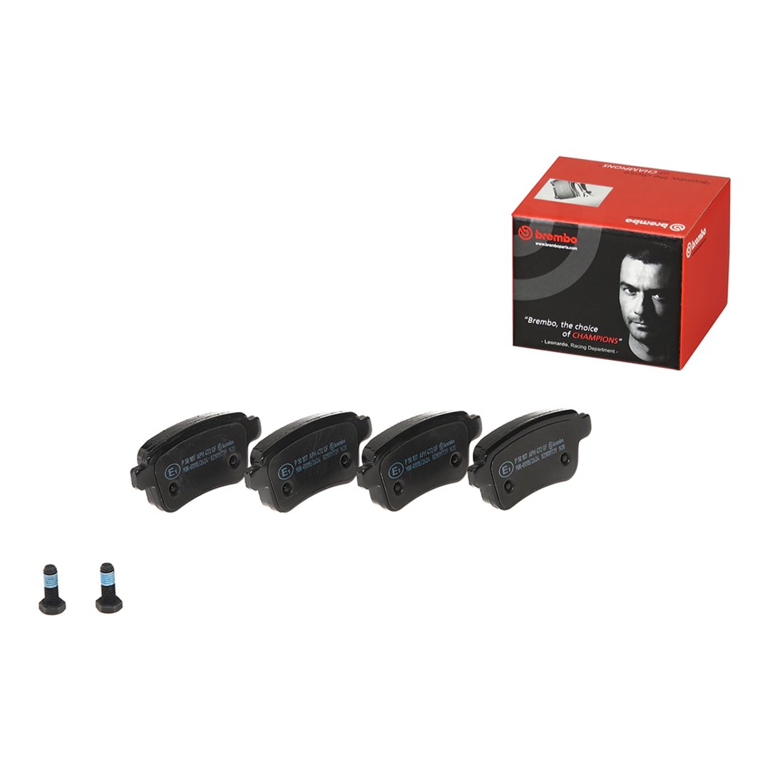 BREMBO Zestaw klocków hamulcowych, hamulce tarczowe P 50 107