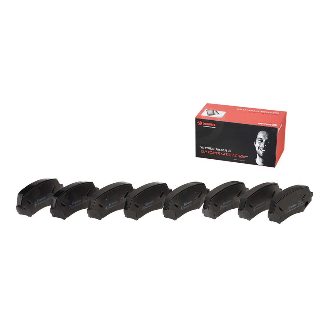 BREMBO Zestaw klocków hamulcowych, hamulce tarczowe P 54 044