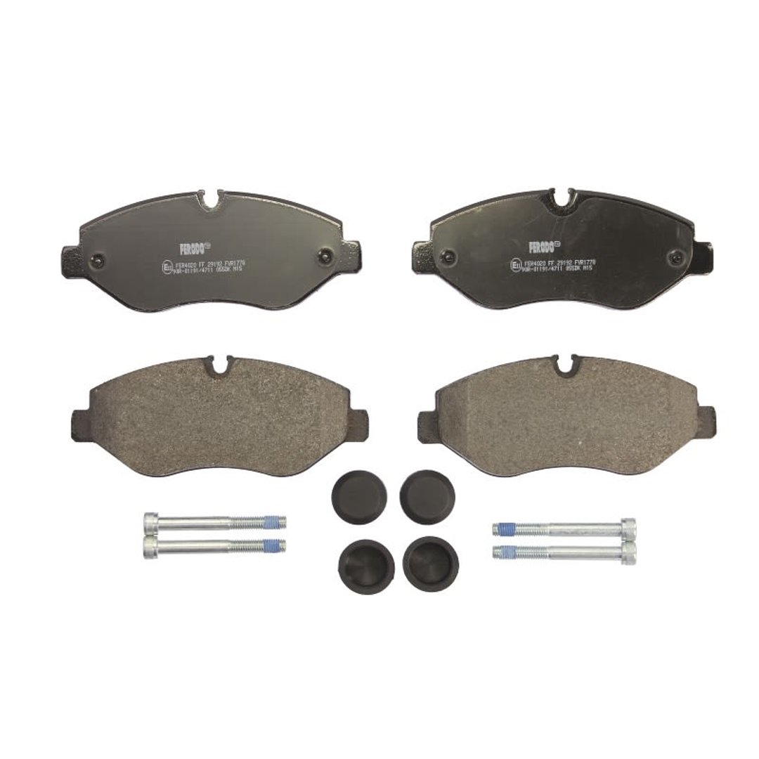 FERODO (FEDERAL-MOGUL) Zestaw klocków hamulcowych, hamulce tarczowe (FEDERAL-MOGUL) FVR1778