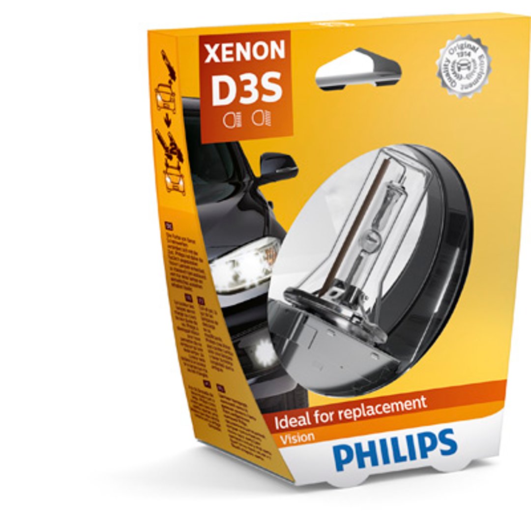 Philips 42403 VIS1 Xenon Vision D3S, 1-ER Blister 42403VIS1
