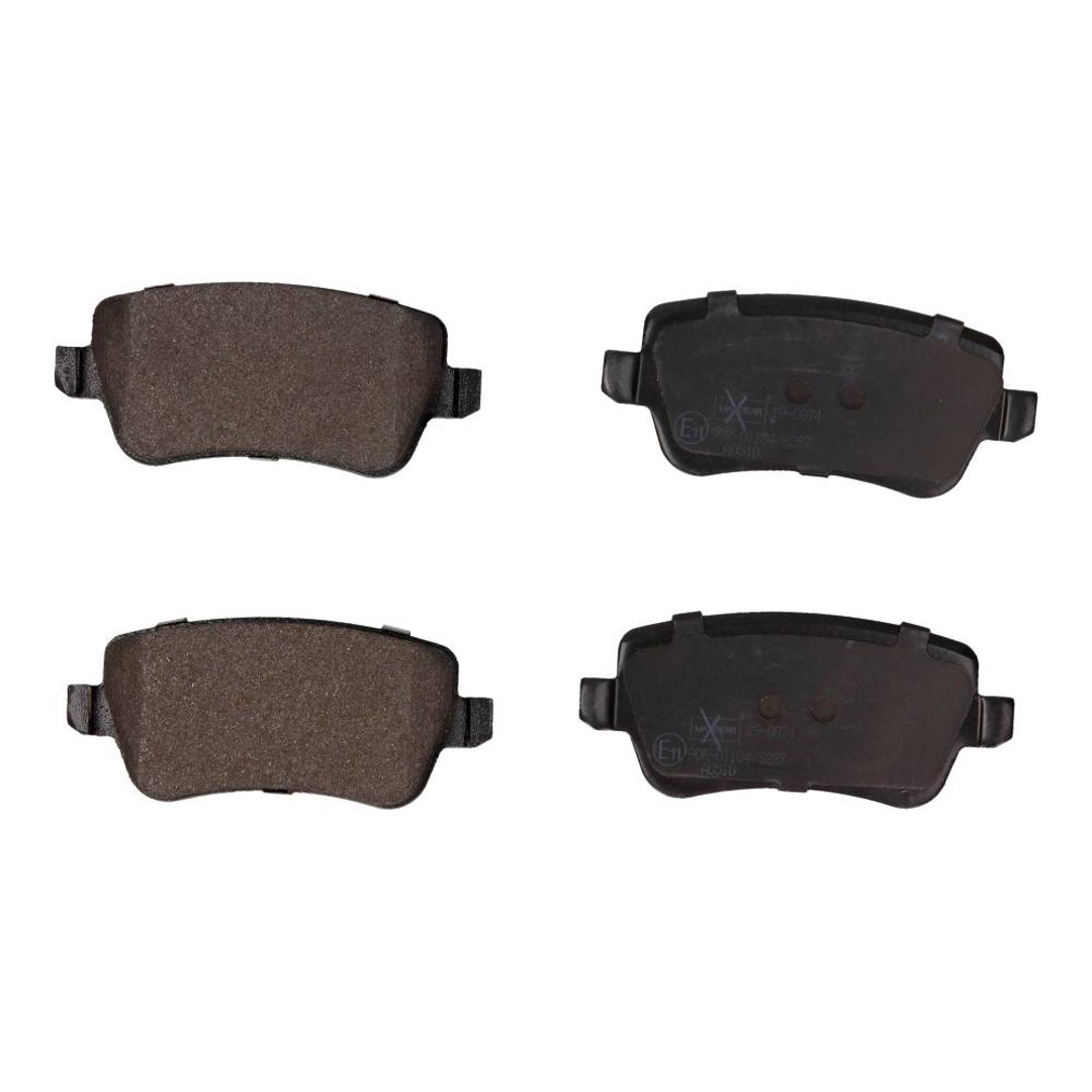 MaxGear Zestaw klocków hamulcowych, hamulce tarczowe 19-0874