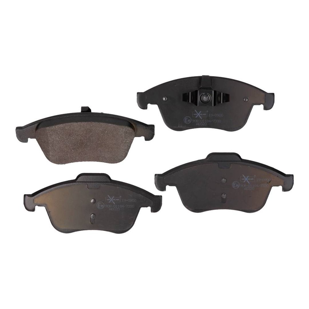 MaxGear Zestaw klocków hamulcowych, hamulce tarczowe 19-0900